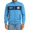 Icon Sports Officially Licensed Manchester City FC Soccer Track Jacket - Unisex Adult - MC52TJ Light Blue M view 1
