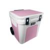 MightySkins Skin Compatible with Yeti Roadie 48 Wheeled Cooler - Solid Pink | Protective, Durable, and Unique Vinyl Decal wrap Cover | Easy to Apply, Remove, and Change Styles | Made in The USA view 1