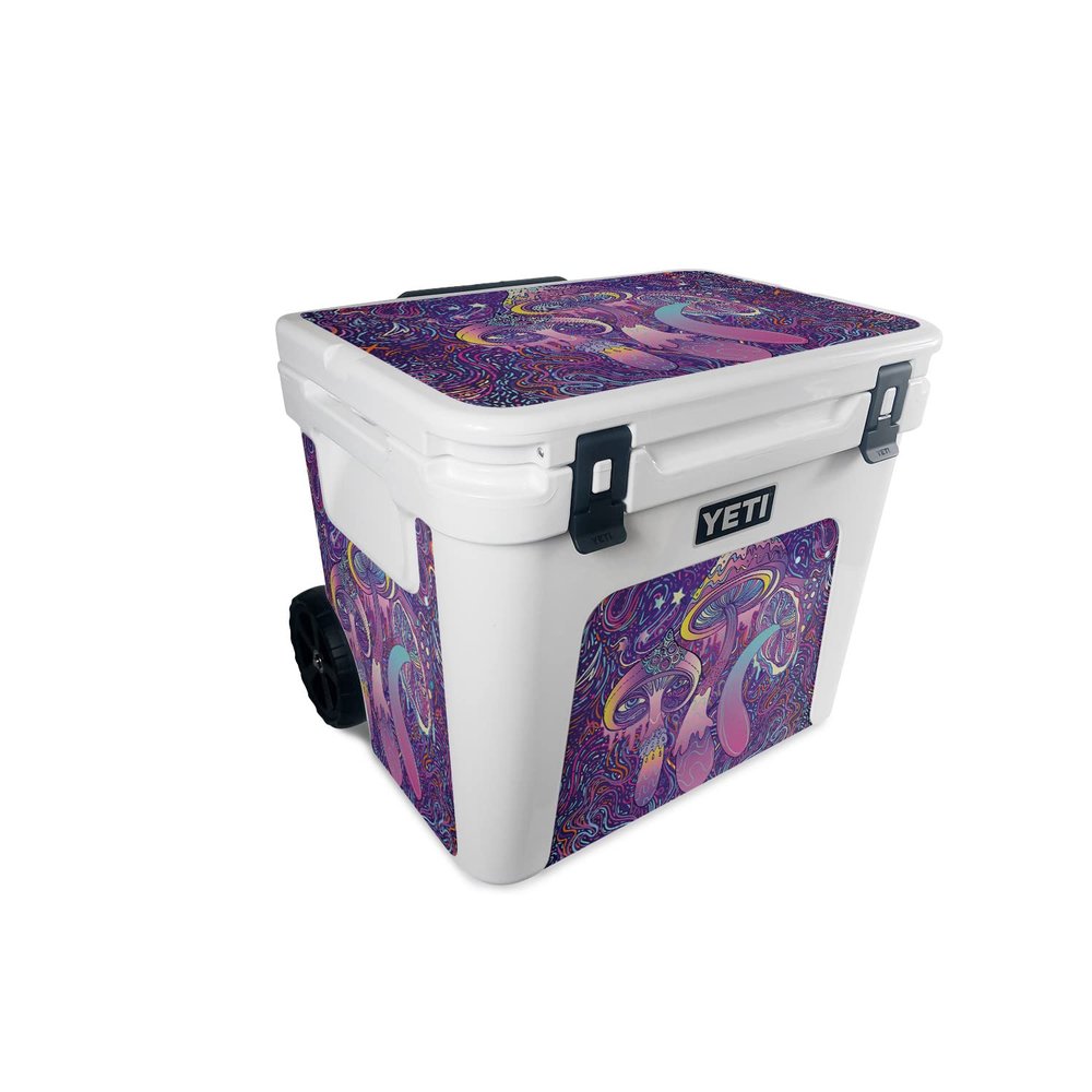 MightySkins Skin Compatible with Yeti Roadie 60 Wheeled Cooler - Bad Trip | Protective, Durable, and Unique Vinyl Decal wrap Cover | Easy to Apply, Remove, and Change Styles | Made in The USA
