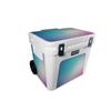 MightySkins Carbon Fiber Skin Compatible with Yeti Roadie 60 Wheeled Cooler - Vivid Fog | Protective, Durable Textured Carbon Fiber Finish | Easy to Apply, Remove, and Change Styles | Made in The USA view 1