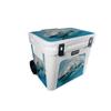MightySkins Carbon Fiber Skin Compatible with Yeti Roadie 60 Wheeled Cooler - Great White Shark | Protective, Durable Textured Carbon Fiber Finish | Easy to Apply and Change Styles | Made in The USA view 1