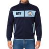 Icon Sports Officially Licensed Manchester City FC Soccer Track Jacket - Unisex Adult - MC52TJ Navy L view 1