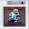 Brett Hull 1995-96 Topps Finest Autograph Card #10 BAS view 1