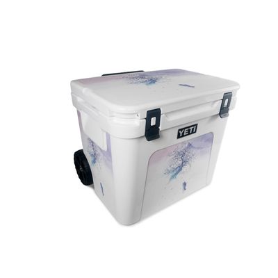MightySkins Skin Compatible with Yeti Roadie 60 Wheeled Cooler - Long Way to Fuji | Protective, Durable, and Unique Vinyl Decal wrap Cover | Easy to Apply, Remove, and Change Styles | Made in The USA