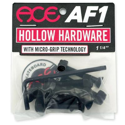 Ace Skateboard Hardware Hollow Gripper Bolts - 1 1/4" Allen