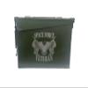 Ammo Can Man | Laser Engraved Space Force Veteran | Grade 1 Military Ammo Can | 30 Cal, 50 Cal or Fat 50 with Locking Kit Option (50 Cal - Engraved - Space Force Veteran) view 2