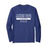 Jackson State Tigers Dad Starset Navy Officially Licensed Long Sleeve T-Shirt view 1