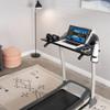 VIVO Universal Treadmill Desk with Phone Slot and Cup Holder, Ergonomic Platform for Notebooks, Tablets, Laptops, and More, Fits Treadmill Handlebars up to 31 inches, STAND-TDML2A view 2