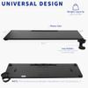 VIVO Universal Treadmill Desk with Phone Slot and Cup Holder, Ergonomic Platform for Notebooks, Tablets, Laptops, and More, Fits Treadmill Handlebars up to 31 inches, STAND-TDML2A view 3
