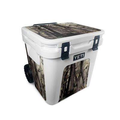 MightySkins Skin Compatible with Yeti Roadie 48 Wheeled Cooler - Tree Camo | Protective, Durable, and Unique Vinyl Decal wrap Cover | Easy to Apply, Remove, and Change Styles | Made in The USA
