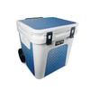 MightySkins Carbon Fiber Skin Compatible with Yeti Roadie 48 Wheeled Cooler - Mist | Protective, Durable Textured Carbon Fiber Finish | Easy to Apply, Remove, and Change Styles | Made in The USA view 1