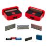 Grayne 8-Piece Set Professional Ski and Snowboard Edge Tuner Kit with Diamond Files, Gummy Stone, Bag - Sharpener Tool view 1