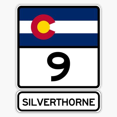 Co-9 Silverthorne Colorado - The Gateway To Summit County Vinyl Bumper Sticker Decal Waterproof 5"