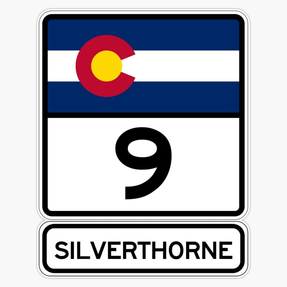 Co-9 Silverthorne Colorado - The Gateway To Summit County Vinyl Bumper Sticker Decal Waterproof 5"
