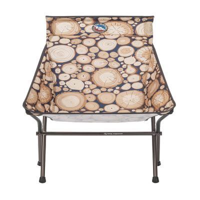 Big Agnes Big Six Camp Chair - High & Wide Camping Chair with Aircraft Aluminum Frame, Wood