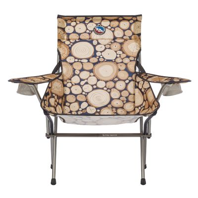 Big Agnes Big Six Armchair - High & Wide Luxury Camp Chair, Wood