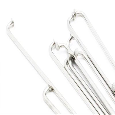 TVLAR Bicycle Steel/Stainless Steel Spokes 12G 36Pieces Spoke 113mm-228mm for Electric Bike Stainless Steel for Mountain Bike Road Bike (Color : 12G 174MM)