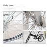 TVLAR Bicycle Steel/Stainless Steel Spokes 12G 36Pieces Spoke 113mm-228mm for Electric Bike Stainless Steel for Mountain Bike Road Bike (Color : 12G 174MM) view 3