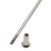 TVLAR Bicycle Steel/Stainless Steel Spokes 12G 36Pieces Spoke 113mm-228mm for Electric Bike Stainless Steel for Mountain Bike Road Bike (Color : 12G 174MM) view 4