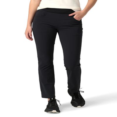 ATG by Wrangler Womens Fwds Pull-on Kick Flare Hiking Pants, Black, 12 US