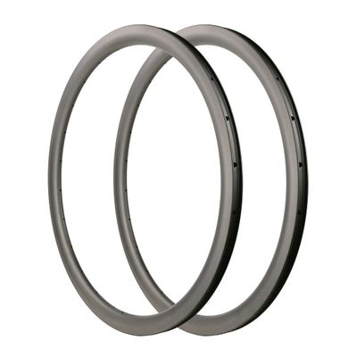Gravel Bike Rims 700c Carbon Rims 35mm Depth 30mm Width Carbon Fiber Asymmetric Rims 1 Pair