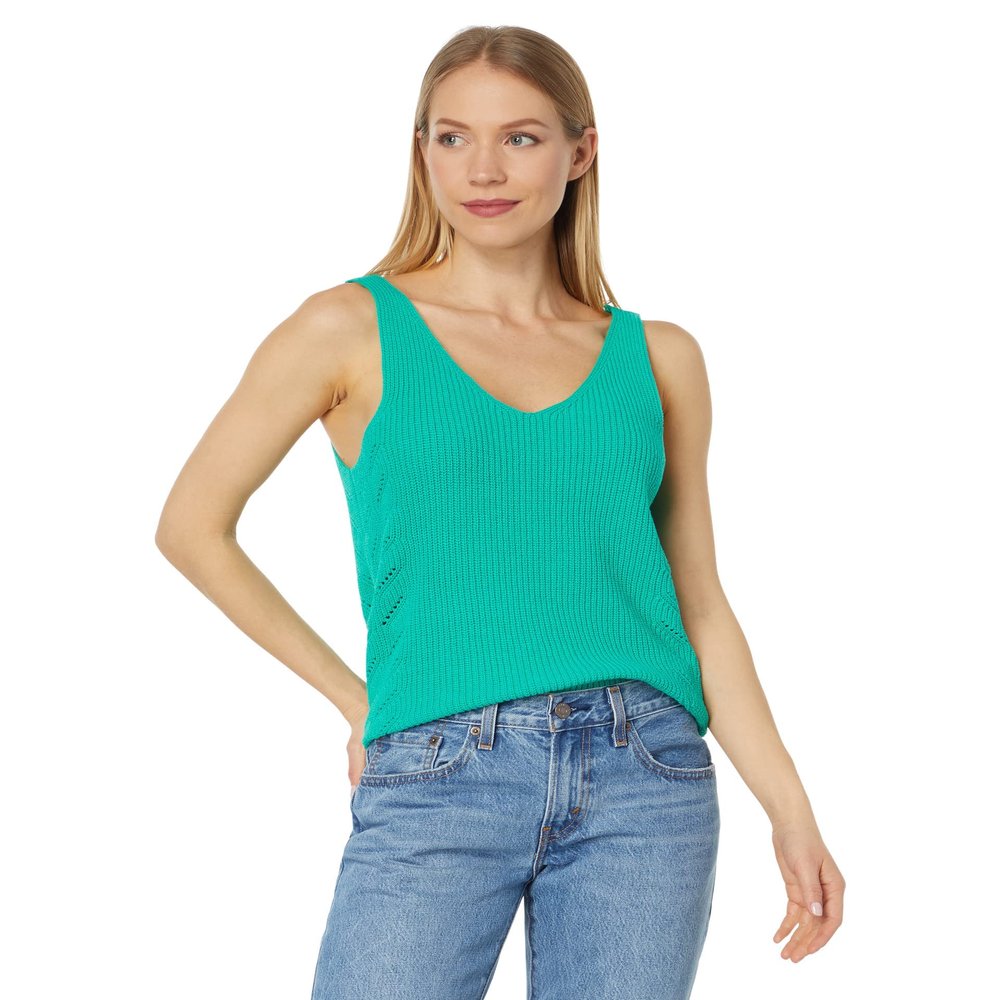 Carve Designs Womens Micah Tank Blouse, Fern, Large US