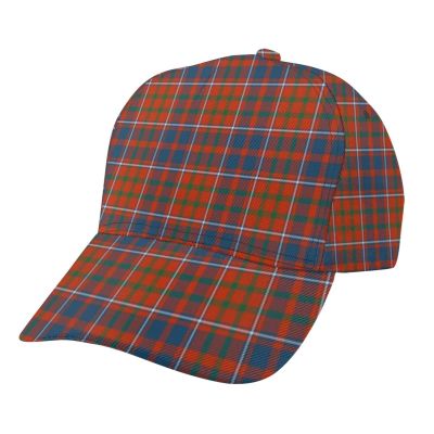 Baseball Cap Sport Cap Baseball Hat Hat Travel Sunscreen Cap Fishing Scottish Clan Cameron of Lochiel Ancient Tartan White