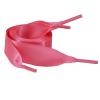 5Chaos Ribbon Satin Shoelaces, Silk Sheer Pink Boot Laces for Women Kids Girls Men, Funny Solid Color Shoestring (Hot Pink, 47" (120cm)) view 1