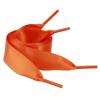 5Chaos Ribbon Satin Shoelaces, Silk Sheer Orange Boot Laces for Women Kids Girls Men, Funny Solid Color Shoestring (Orange, 39" (100cm)) view 1