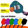 Custom Graphite Pickleball Paddle Lightweight Personalized Pickleball Racquet Add Your Photo, Text, Logo, Wood Pickleball Racket Ergonomic Grip for Beginners, Blue Green view 3