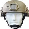Aifordge PJ Tactical Fast Helmet & Protect Ear Foldable Double Straps Half Face Mesh Mask & Goggle for Airsoft Paintball CS Game Set view 3