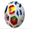 Icon Sports Country Flags Soccer Ball Size 5, World Club National Teams, Flag Soccer Ball #5 view 3