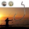 50pcs Wide Gap Fishing Hook Worm Hook High Carbon Steel Jig Fishing Hook for Bass Hook Saltwater Fresh Water Fishing Size: 1/0-5/0 (4/0) view 4