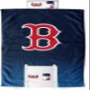 Northwest Licensed MLB Easy Roll Up Comfort Microfiber Beach Towel with Built in Pillow (Boston Red Sox) view 1
