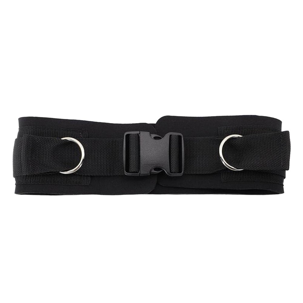Colaxi Waist Belt Resistance Band, Trainer Rope, Body Stretching Waist Strap with Rings, Gym Workout Strap Agility Training Exercise Equipment