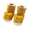 Kids Socks Warm Winter Baby Socks Cartoon Coral Velvet Warm Socks Cute Plush Ear Kids High Socks (G, 6-12 Months) view 1