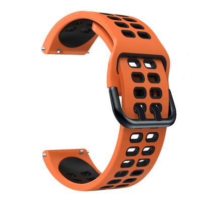 COOVS 22mm Silicone Straps for Suunto 9 Peak Outdoors Sport Smart Watch Breathable for Coros VERTIX Replacement Band Bracelet (Color : Color B, Size : for Suunto 9 Peak)