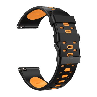 COOVS 22mm Silicone Straps for Suunto 9 Peak Outdoors Sport Smart Watch Breathable for Coros VERTIX Replacement Band Bracelet (Color : Style F, Size : for Suunto 9 Peak)