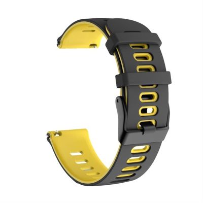 COOVS 22mm Silicone Straps for Suunto 9 Peak Outdoors Sport Smart Watch Breathable for Coros VERTIX Replacement Band Bracelet (Color : Color N, Size : for Suunto 9 Peak)
