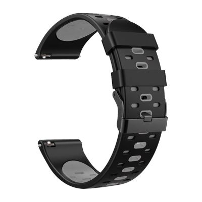 COOVS 22mm Silicone Straps for Suunto 9 Peak Outdoors Sport Smart Watch Breathable for Coros VERTIX Replacement Band Bracelet (Color : Style B, Size : for Suunto 9 Peak)