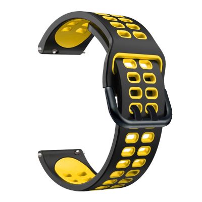 COOVS 22mm Silicone Straps for Suunto 9 Peak Outdoors Sport Smart Watch Breathable for Coros VERTIX Replacement Band Bracelet (Color : Color E, Size : for Suunto 9 Peak)