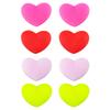 DQITJ 8 Pack Tennis Racquet Dampeners, Heart Shape Rubber Tennis Racket Damper Shock Absorber, Tennis Vibration Dampener with 4 Colors view 1