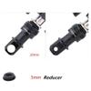 Quick Release Pedal Installation seat CNC Ultra-Light Aluminum Anodized Pedal for Brompton BMX Hole 10mm 5mm (Black) view 2