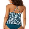 Anne Cole Easy Tri Tankini Blue/White XS view 2