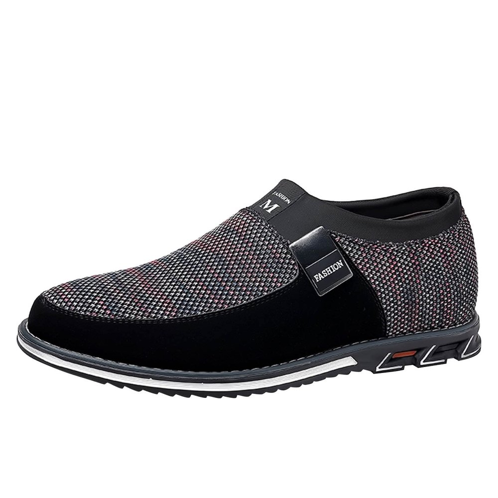 BORAMAX Men's Dress Shoes Fashion Comfort Luxury Soft Slip on Leather Loafers for Gentleman Wedding Business Work Office Casual Outdoor