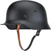 Aifordge WW2 WWII German Elite Wh Army with Net Cover Steel Material M35 M1935 Steel Helmet Stahlhelm Black Green Color view 2