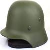 Aifordge WW2 WWII German Elite Wh Army with Net Cover Steel Material M35 M1935 Steel Helmet Stahlhelm Black Green Color view 2
