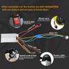 BAIZIFU DIY Electric Bike Conversion kit 250W Brushless Motor and Controller,Electric Bike Booster kit Waterproof Ebike Conversion Kit Friction Drive Bicycle Kit 36V-48V for (16-26 inch Bicycle) view 3