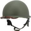 Aifordge WWII US Army M3 Helmet Replica with Net/Canvas Chin Strap DIY Painting (Green) view 1