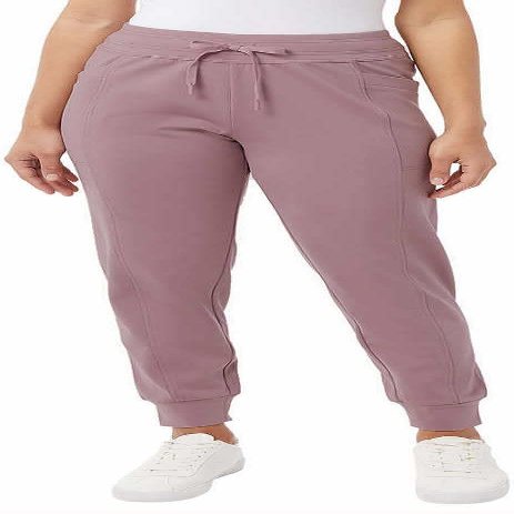 32 Degrees Heat Womens Midweight Tech Commuter Jogger (X-Large, Morning Fig)